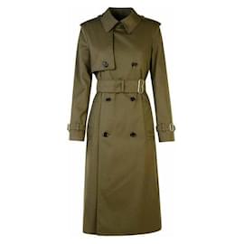 Burberry Trench coat largo de mezcla de algodón
