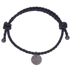 Bottega Veneta Bracciale Doppio in Nappa Intrecciato