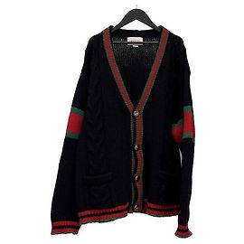 Gucci Oversized Kabelstrick-Cardigan