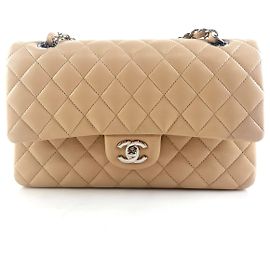 Chanel Borsa a spalla in pelle di agnello classica