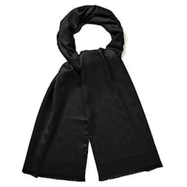 Sciarpa Gancini Monogram Jacquard Seta Lana Donna - Salvatore Ferragamo