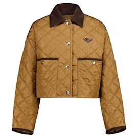 Chaqueta corta de Re-Nylon ligero - Prada