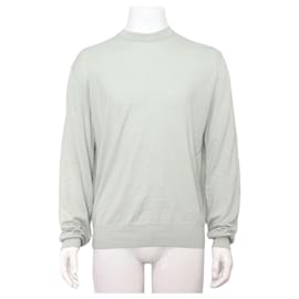 Cárdigan de botones para hombre de lana merina de cuello alto negro - Hermès
