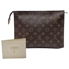 Louis Vuitton Clutch Pochette Toilette Monogram