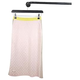 Louis Vuitton Strickrock mit Monogramm