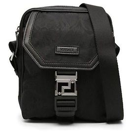 Versace Piccola borsa a tracolla barocca in neoprene