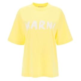 Marni T-shirt in cotone con logo