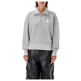 Logo-Halbzip-Sweatshirt GYWH - Isabel Marant