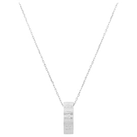 Collana Nuova Incisione Numerica Anello Logo Argento - Maison Martin Margiela