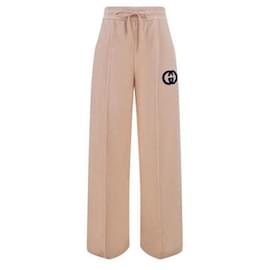 Pantalones de chándal de jersey de algodón - Gucci
