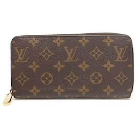 Louis Vuitton Langer Zippy Geldbeutel aus Monogramm-Canvas in Fuchsia