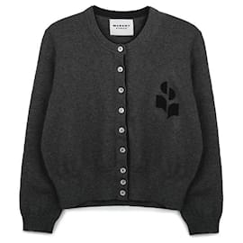 Logo-Cardigan - Isabel Marant
