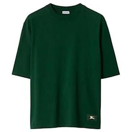 Burberry Kurzarm-T-Shirt aus Baumwolle