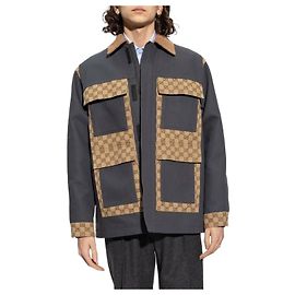 Gucci Cotton Canvas GG Supreme Jacket XDCEY