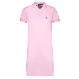 Ralph Lauren Vestido de manga corta con logo de pony