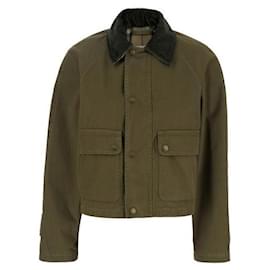 Burberry Chaqueta de campo de algodón