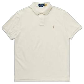 Ralph Lauren Polo-Shirt mit kurzen Ärmeln und gesticktem Pony-Logo