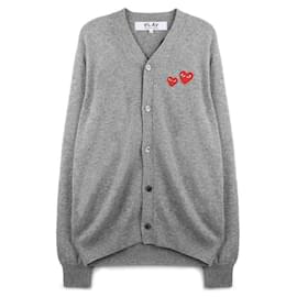Double Wappen Cardigan - Comme Des Garcons