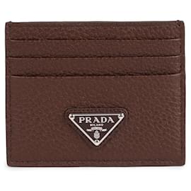 Prada Leather Card Wallet