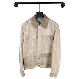 Dior Giacca Bomber in Pelle Suede da Uomo