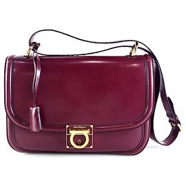 Salvatore Ferragamo Borsa a Spalla Gancini con Patta