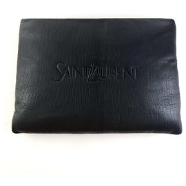 Saint Laurent Borsa Clutch Logo Imbottita