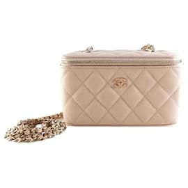 Chanel Beauty case in catena classica Borsa a tracolla rettangolare