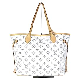 Louis Vuitton Borsa a spalla Neverfull in tessuto jacquard con monogramma