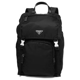 Prada Zaino Triangle Logo in Re-Nylon