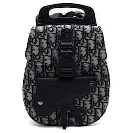 Mini borsa unisex a tracolla Oblique Saddle Gallop - Dior