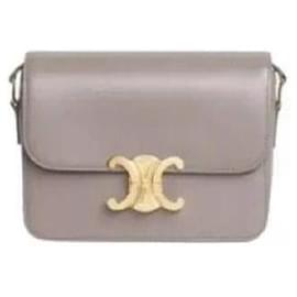 Céline Borsa TRIOMPHE in pelle di vitello lucida