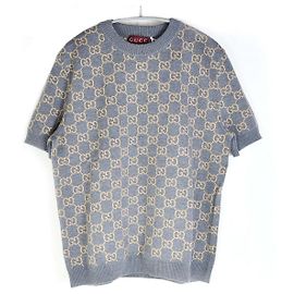 Gucci Malha Jacquard de Lã Fina GG Reversível