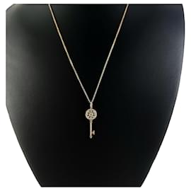 Tiffany & Co Collana Pendente in Diamante a Forma di Petalo