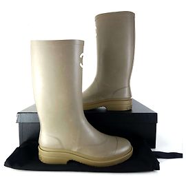 Chanel Botas de chuva de borracha