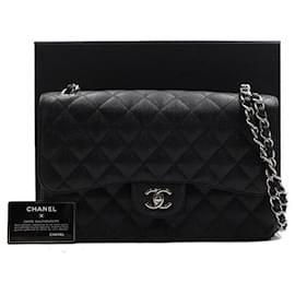 Chanel Borsa classica grande con pattina
