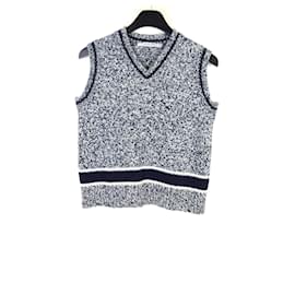 Woll-Kaschmir Milene V-Ausschnitt Strickpullover - Dior