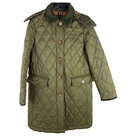 Burberry Cappotto trapuntato con cappuccio