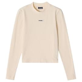 Langarm-Logo-T-Shirt - Jacquemus