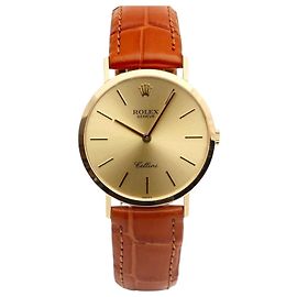 Rolex Orologio a moneta Cellini Selini da uomo, rotondo, compleanno