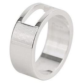 Silberring mit Logo Größe - Gucci