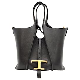 Timeless Mini Shopper Bag Black - Tod's