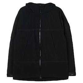 Burberry Giacca leggera con cappuccio e logo applicato