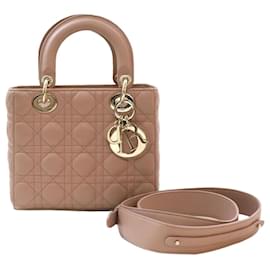 Lady Dior Petit Cannage Rose des Vents