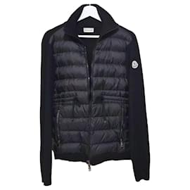 Chaqueta Acolchada de Punto Cardigan - Moncler