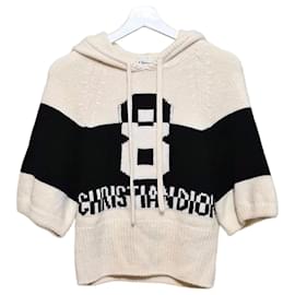 Christian Cashmere Kapuzenpullover mit Ärmeln - Dior
