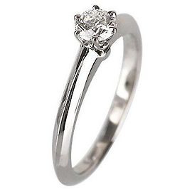 Tiffany & Co Einstellung der Größe des Hochzeitsrings aus Platin mit Diamant