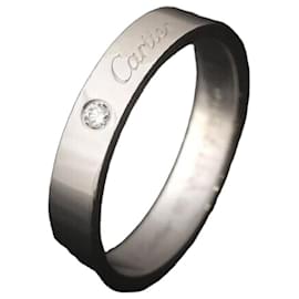 Platinring mit Diamant Größe - Cartier