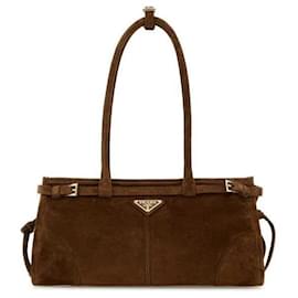 Bolso de ante mediano MOO - Prada