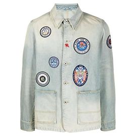 Kenzo Patchwork-Jeansjacke