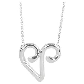 Tiffany & Co Collar de Plata en Forma de Corazón